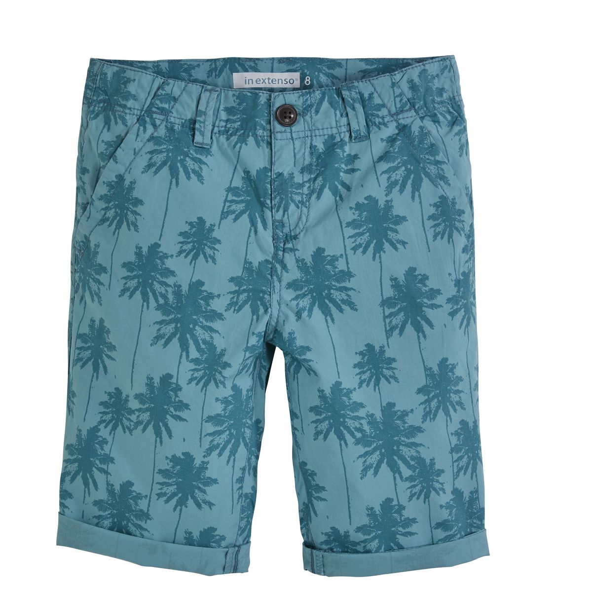 IN EXTENSO Bermuda en popeline garçon