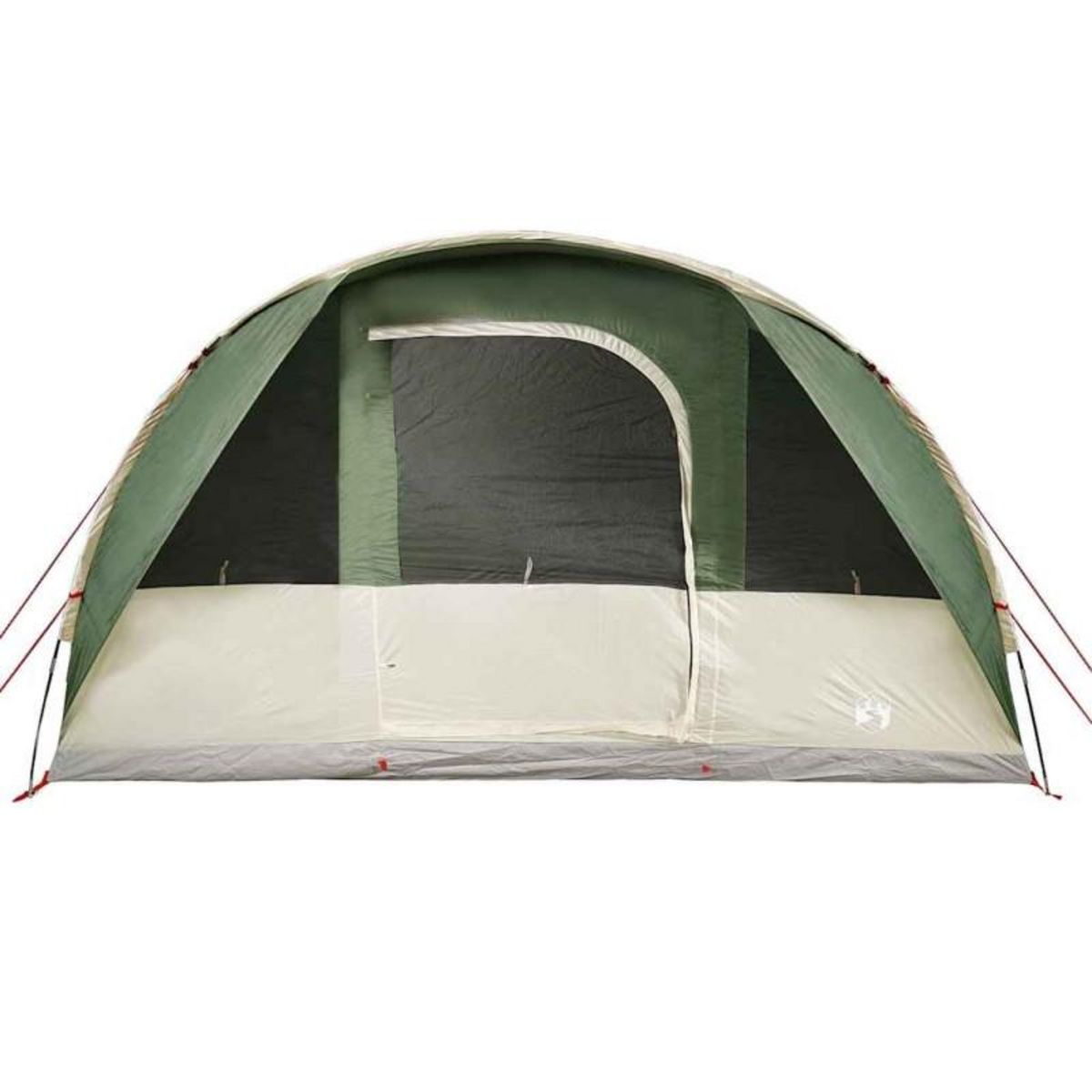 VIDAXL Tente de camping tunnel 7 personnes vert imperméable