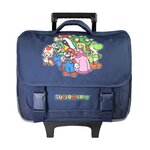 Bagtrotter Cartable à roulettes Super Mario 38 cm école primaire – bagtrotter