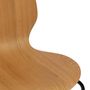 Voir la diapositive 3 : ATMOSPHERA Lot de 4 Chaises en Bois  Ouro  82cm Naturel