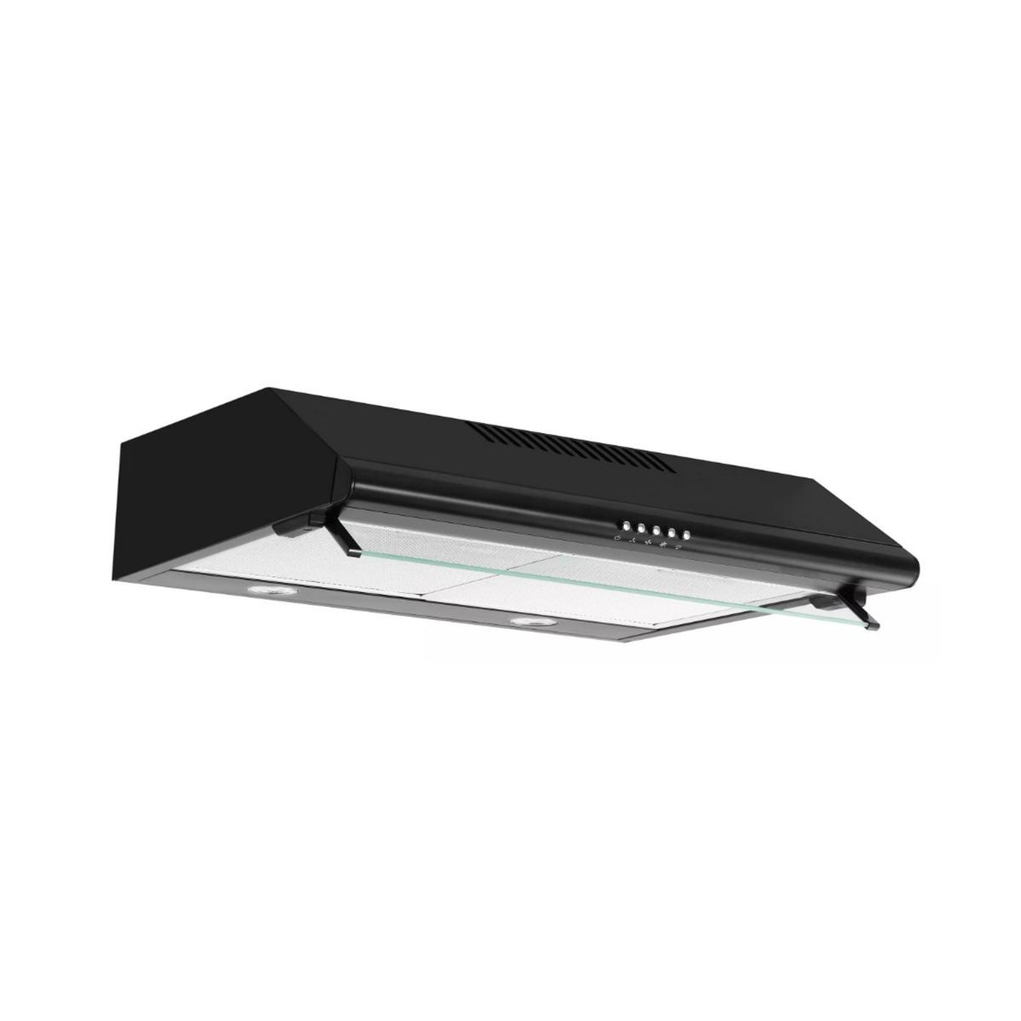 Airlux Hotte visière 60cm 322m3/h noir - ahc632bk