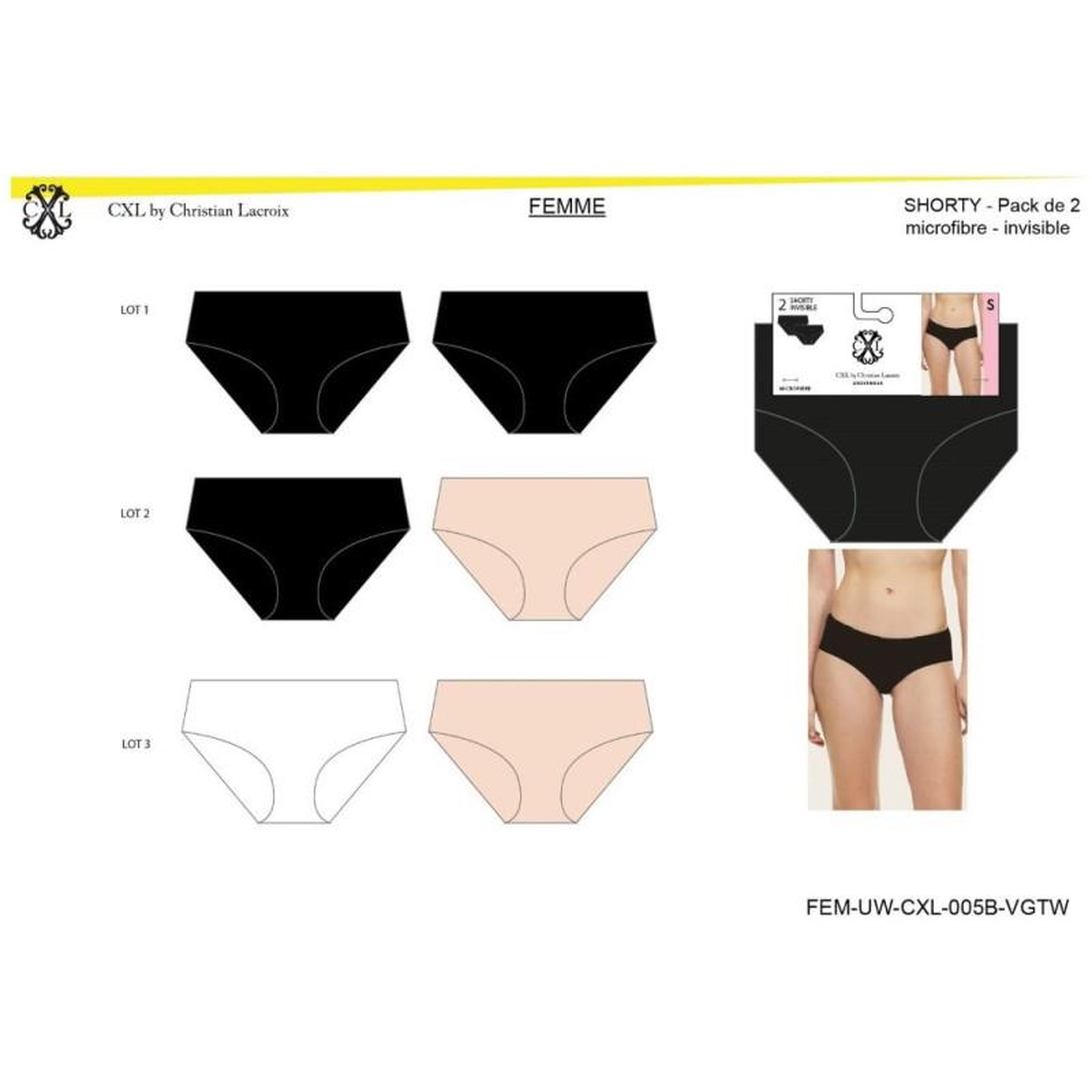 Voir la diapositive 5 : Christian Lacroix Culotte CXL By LACROIX