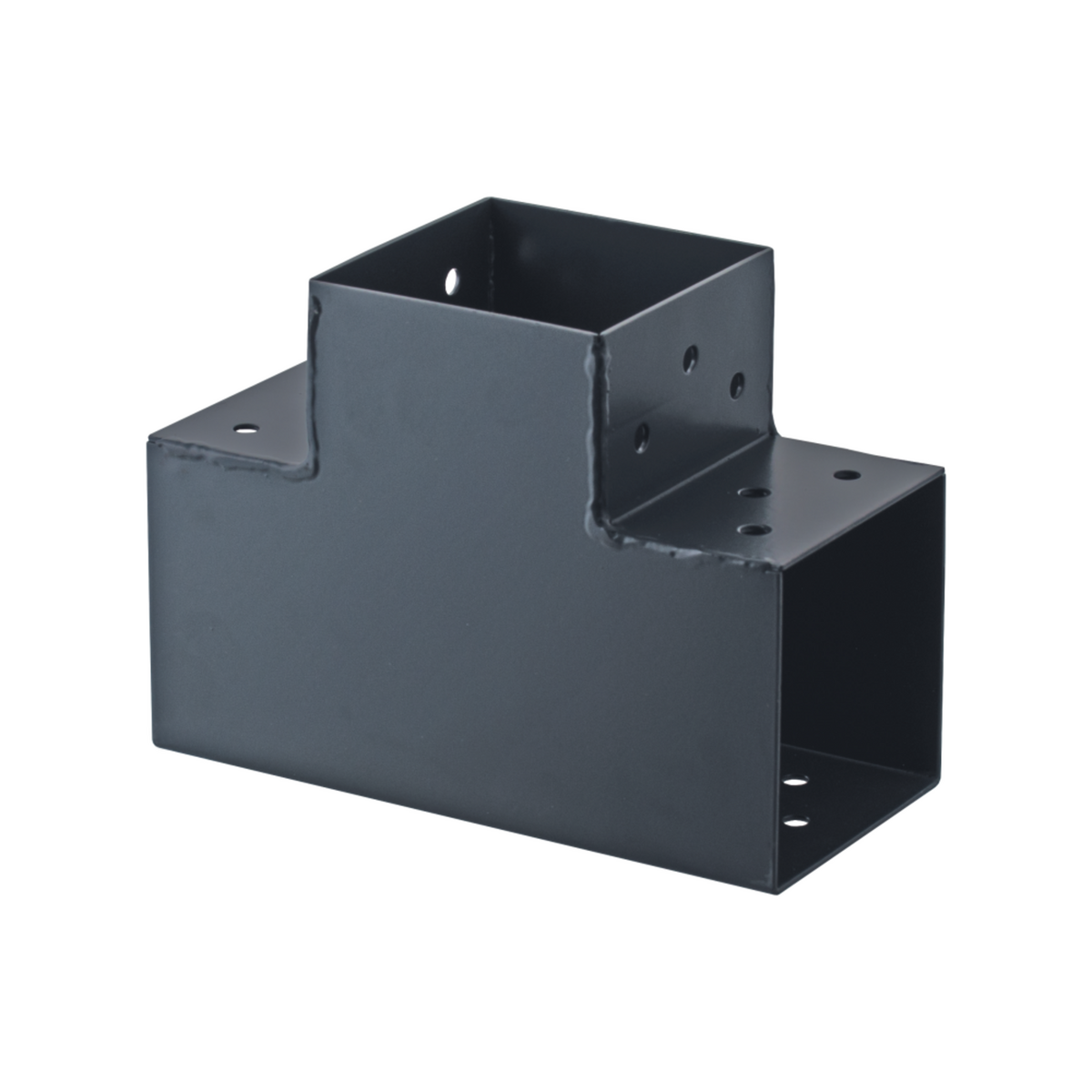 SUKI Connecteur T angle 90° pour poteau bois, H.9 x P.9 cm