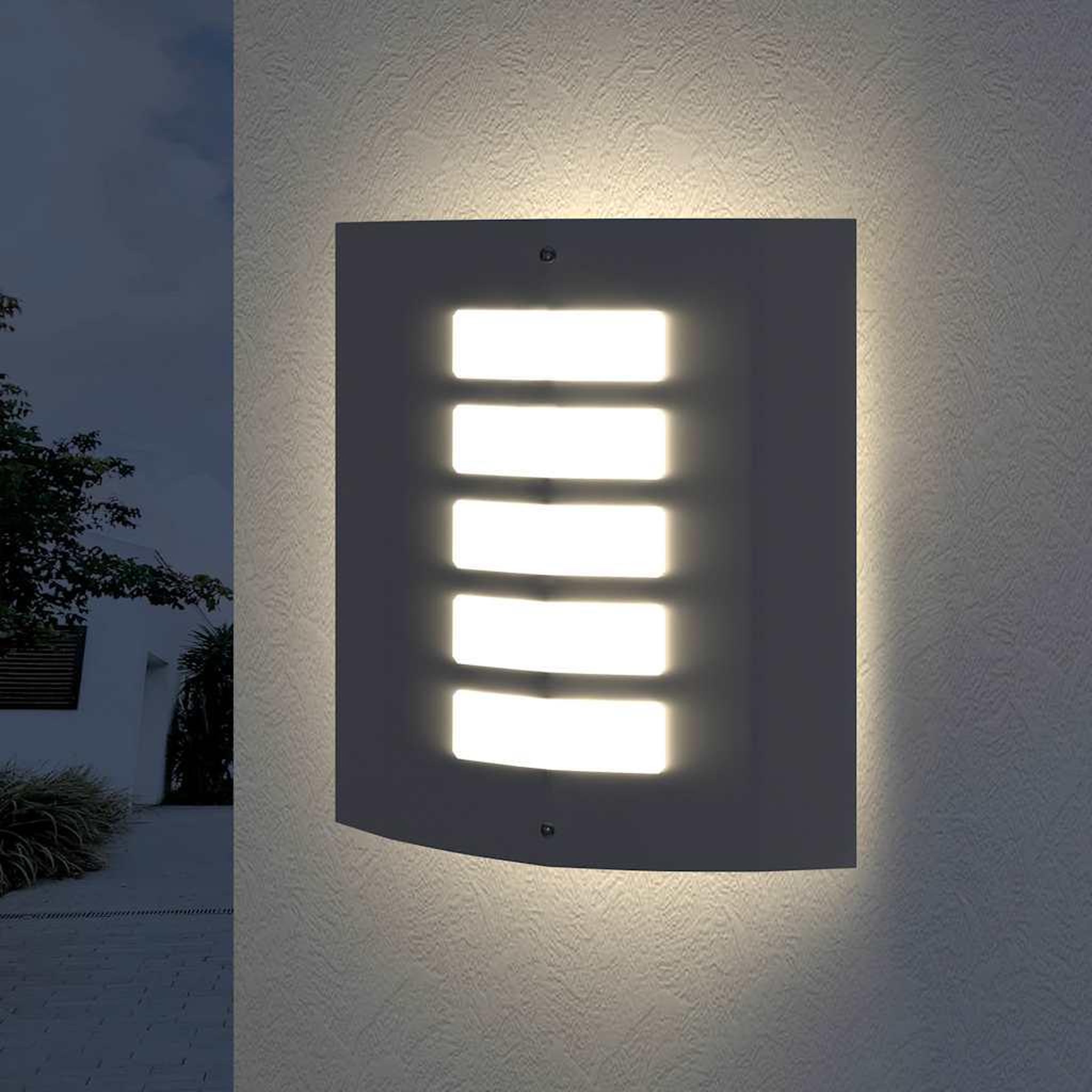 Voir la diapositive 5 : VIDAXL Applique murale etanche acier inoxydable