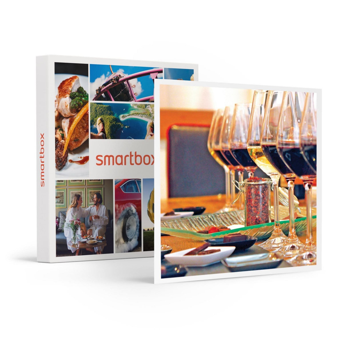Smartbox Atelier Initiation et Dégustation de Vins et Chocolats - Coffret Cadeau Gastronomie