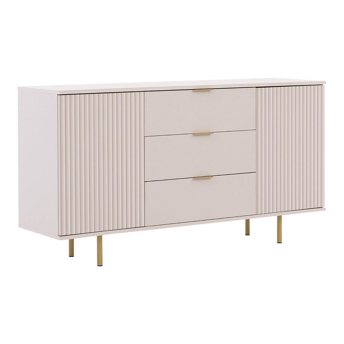 BEST MOBILIER Monica - buffet - beige - 150 cm