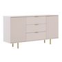Voir la diapositive 4 : BEST MOBILIER Monica - buffet - beige - 150 cm