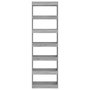 Voir la diapositive 5 : VIDAXL Bibliotheque/Separateur de piece Sonoma gris 60x30x198 cm