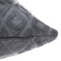 Voir la diapositive 2 : ATMOSPHERA Coussin Déhoussable  Losange 3D  40x40cm Gris