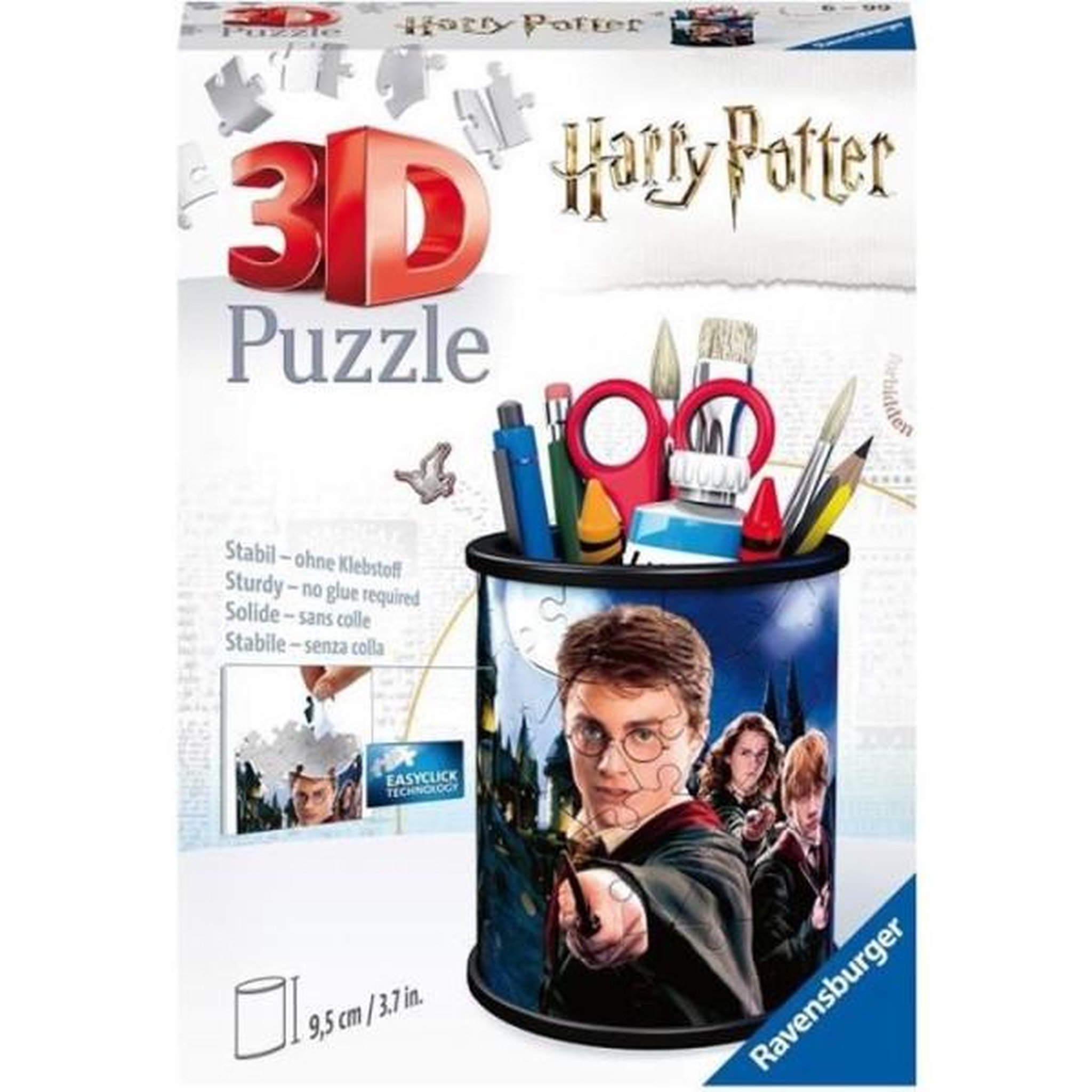 RAVENSBURGER Puzzle 3d pot a crayons harry potter - ravensburger - sans colle - 54 pieces - des 6 ans