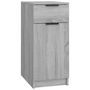Voir la diapositive 2 : VIDAXL Armoire de bureau Sonoma gris 33,5x50x75 cm Bois d'ingenierie