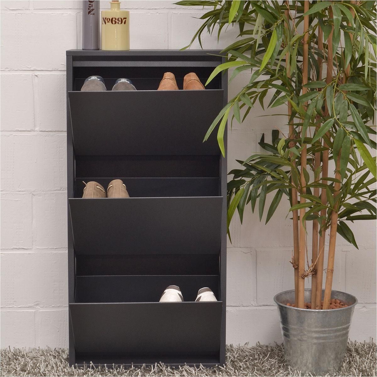 Meuble à chaussures 5 abattants