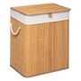 Voir la diapositive 1 : ATMOSPHERA Panier à linge bambou naturel