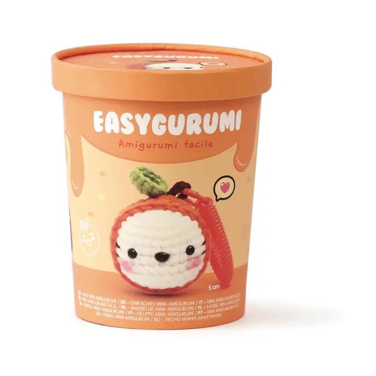 Graine créative Easygurumi - Clementine porte cles