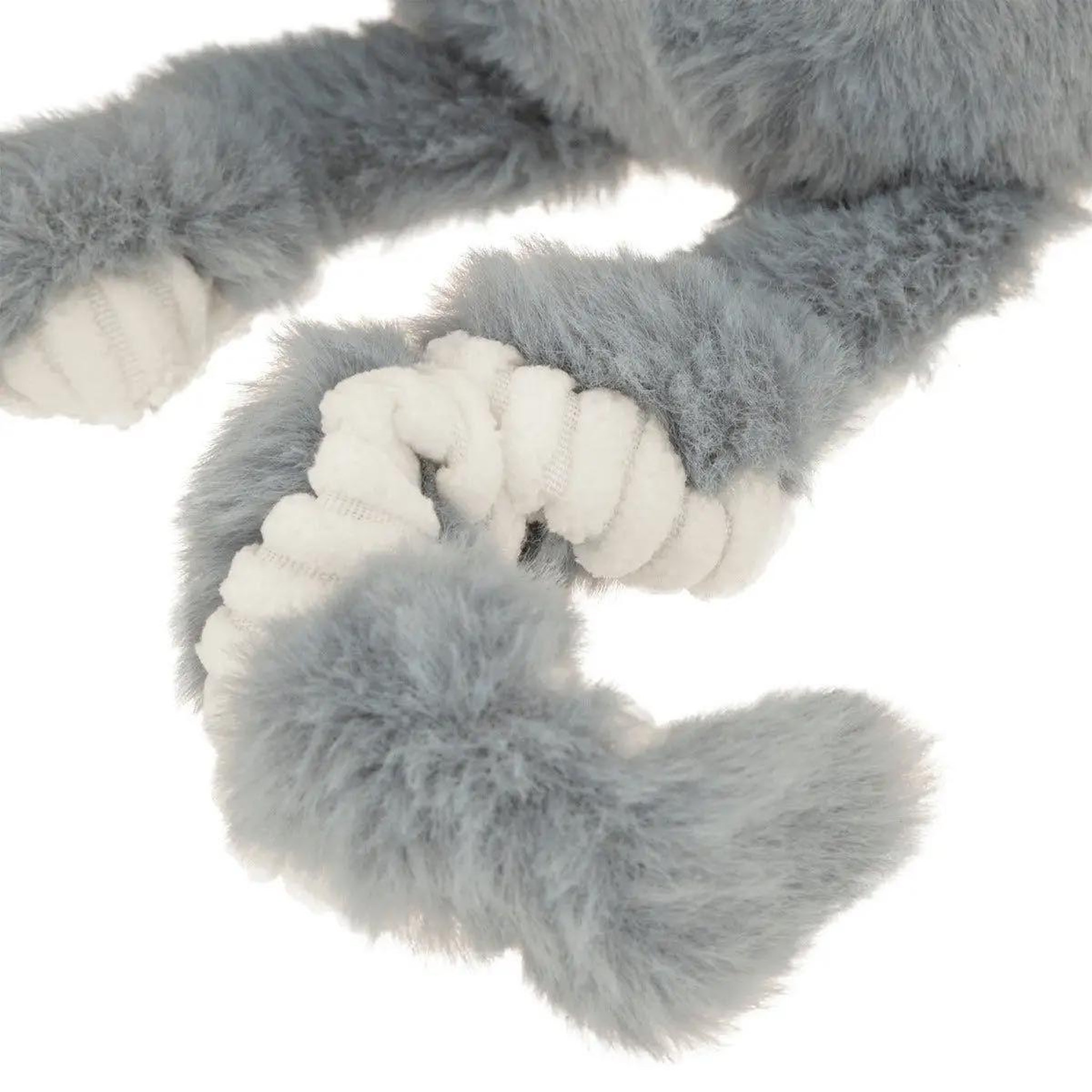 Voir la diapositive 2 : Atmosphera Kids Peluche enfant poulpe  seav  22cm bleu gris