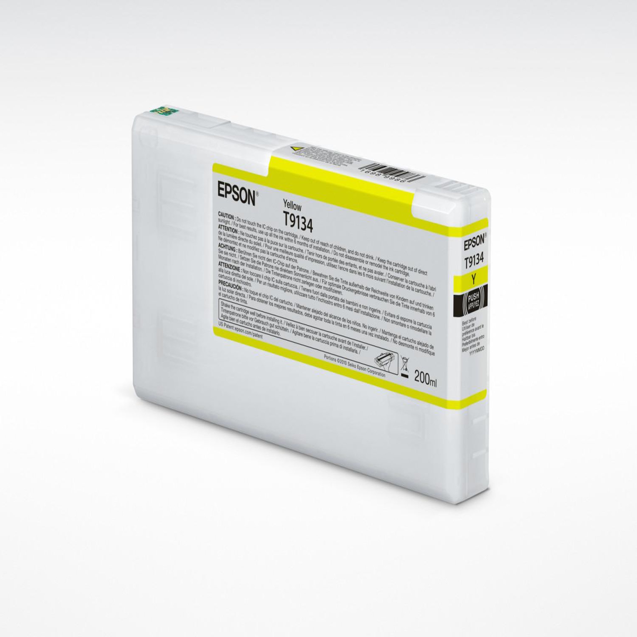 Voir la diapositive 2 : Epson Cartouche d'encre Epson C13T913400 Jaune UltraChrome HDR 200ml