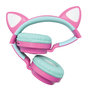 Voir la diapositive 2 : Lexibook Casque Barbie sans fil rechargeable lumineux avec oreilles de chat