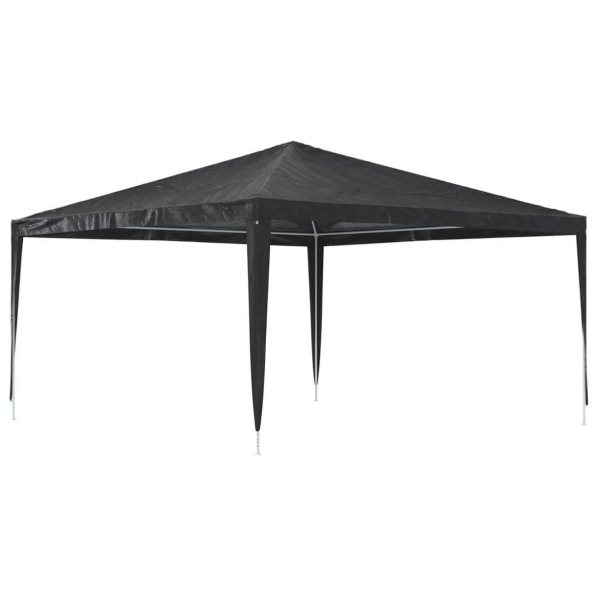 VIDAXL Tente de reception professionnelle 4x4 m Anthracite 90 g/m^2