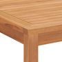 Voir la diapositive 5 : VIDAXL Table a dîner de jardin 160x80x77 cm Bois de teck solide
