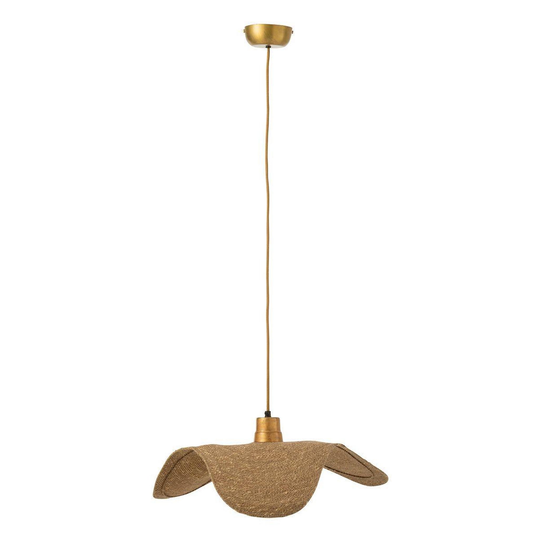 J-LINE Lampe suspension  moonj  55cm naturel
