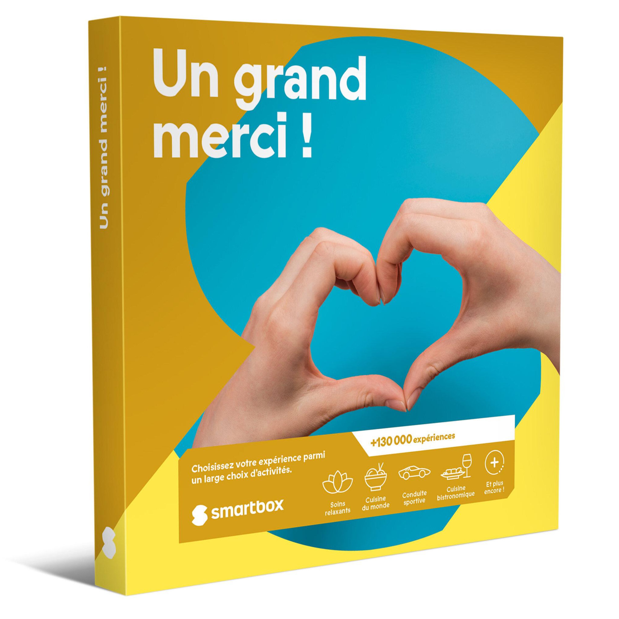 Smartbox Un grand merci ! - coffret cadeau multi-thèmes