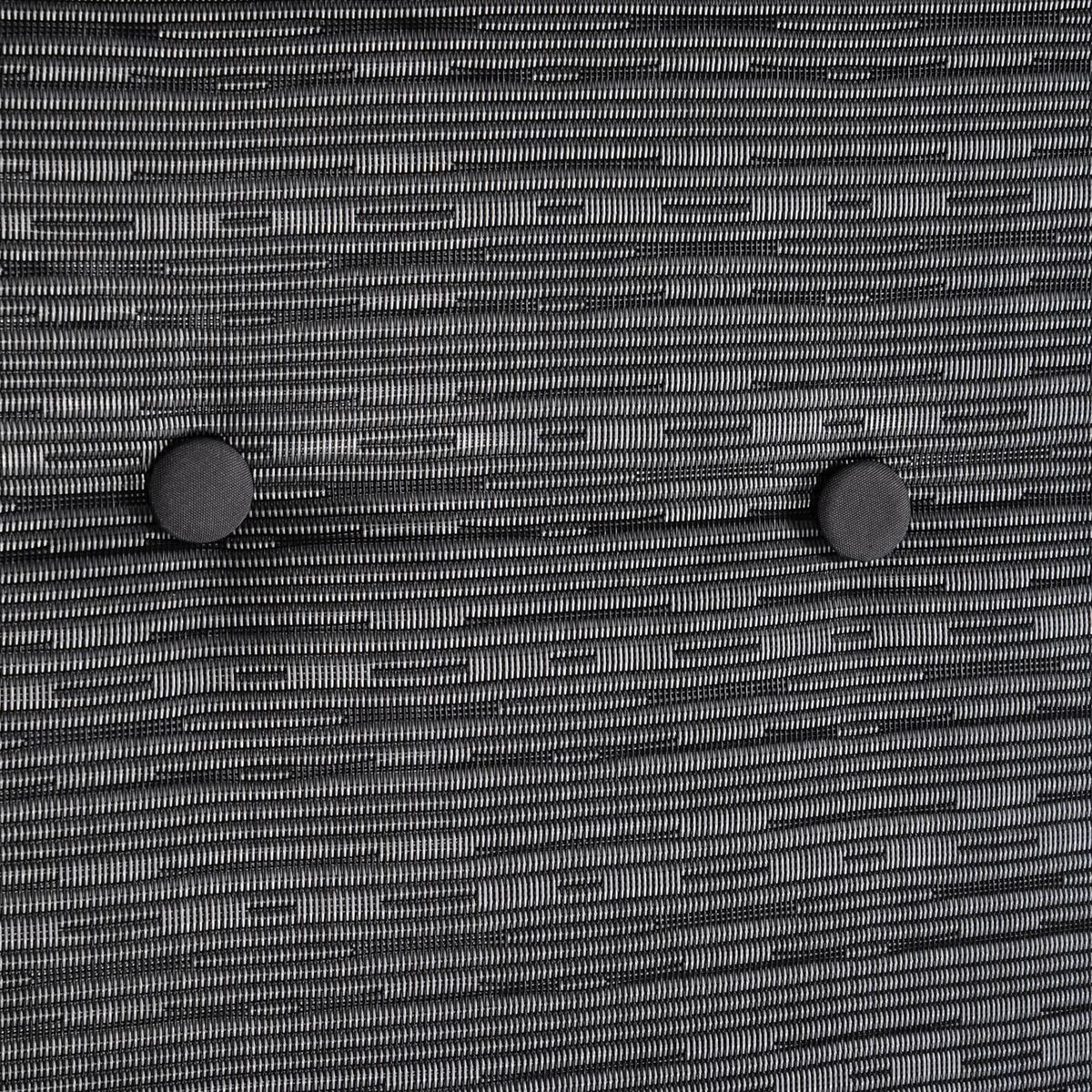 OUTSUNNY Balancelle de jardin 3 places grand confort toit inclinaison réglable épais coussins amovibles polyester acier époxy gris noir