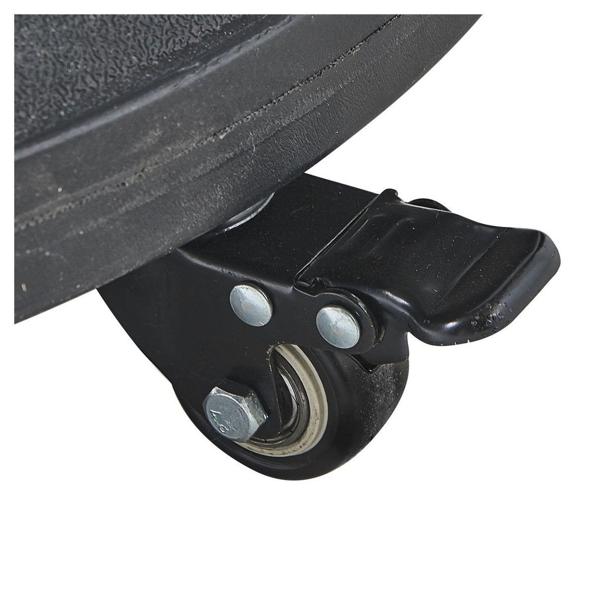 GARDENSTAR Pied de parasol rond - Résine - 25 kgs - Noir