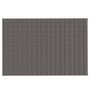 Voir la diapositive 3 : VIDAXL Couverture lestee Gris 120x180 cm 9 kg Tissu