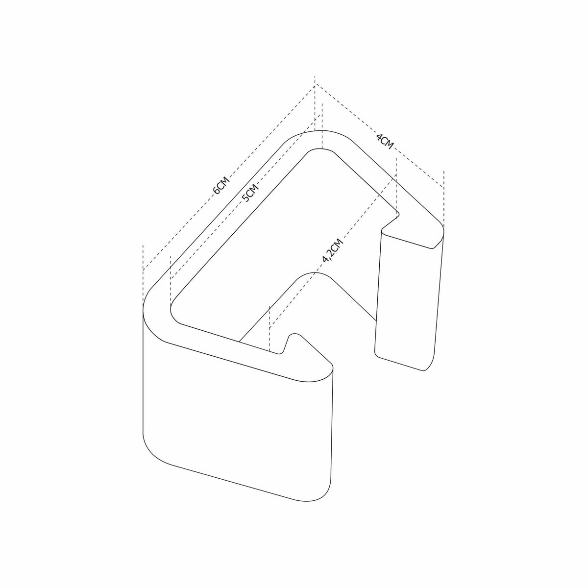 SWEEEK Connecteurs sweeek pour salon de jardin. lot de 6 connecteurs