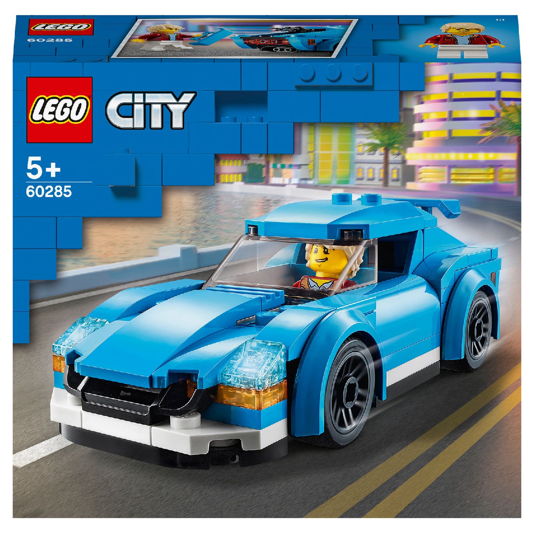 Voir la diapositive 1 : LEGO City 60285 La voiture de sport