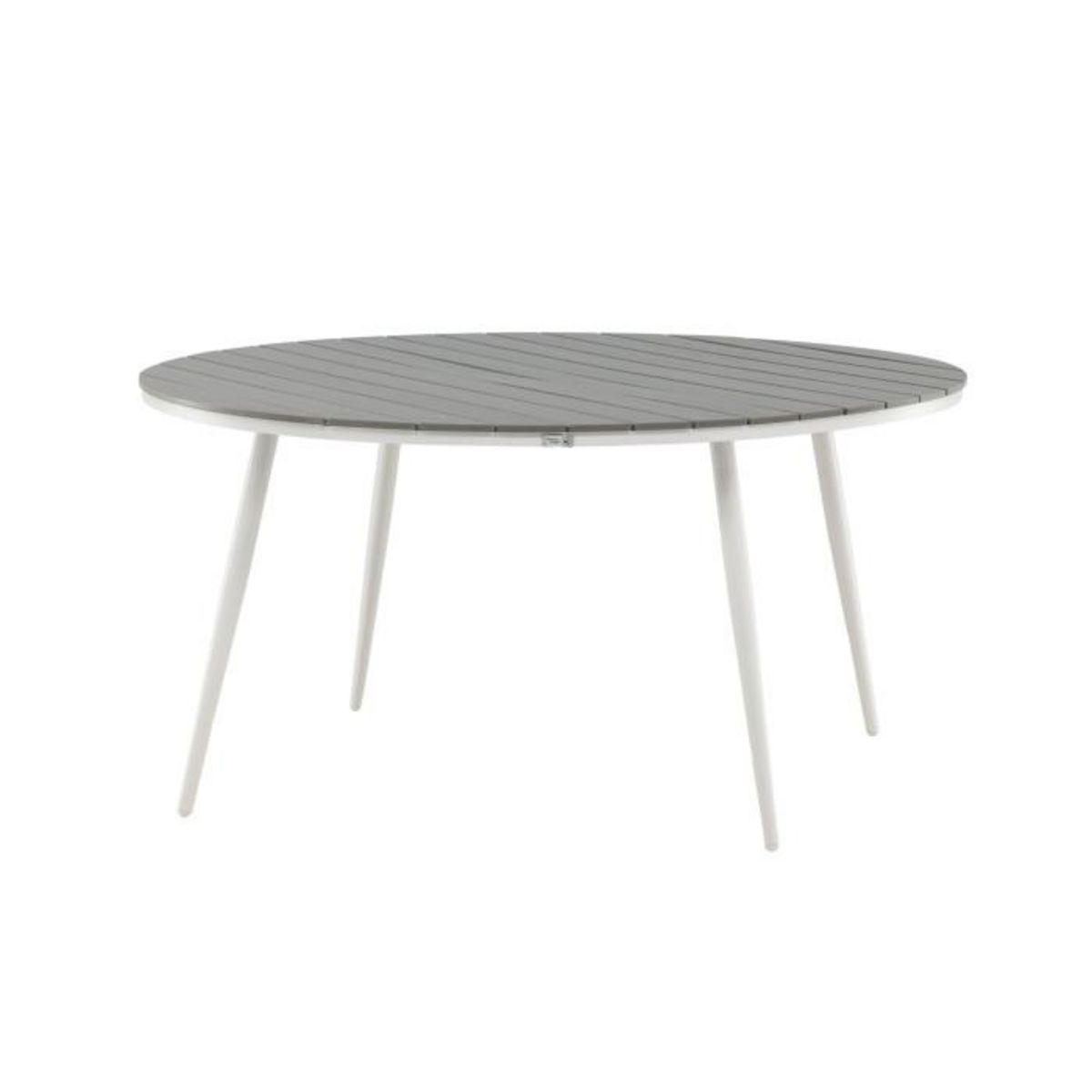 Paris Prix Table de Jardin Ronde  Break  150cm Gris