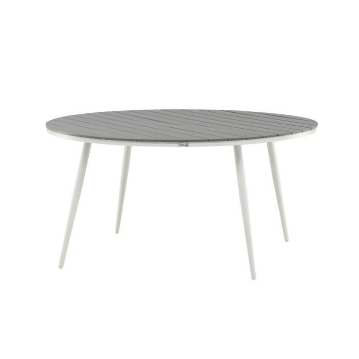 Paris Prix Table de Jardin Ronde  Break  150cm Gris