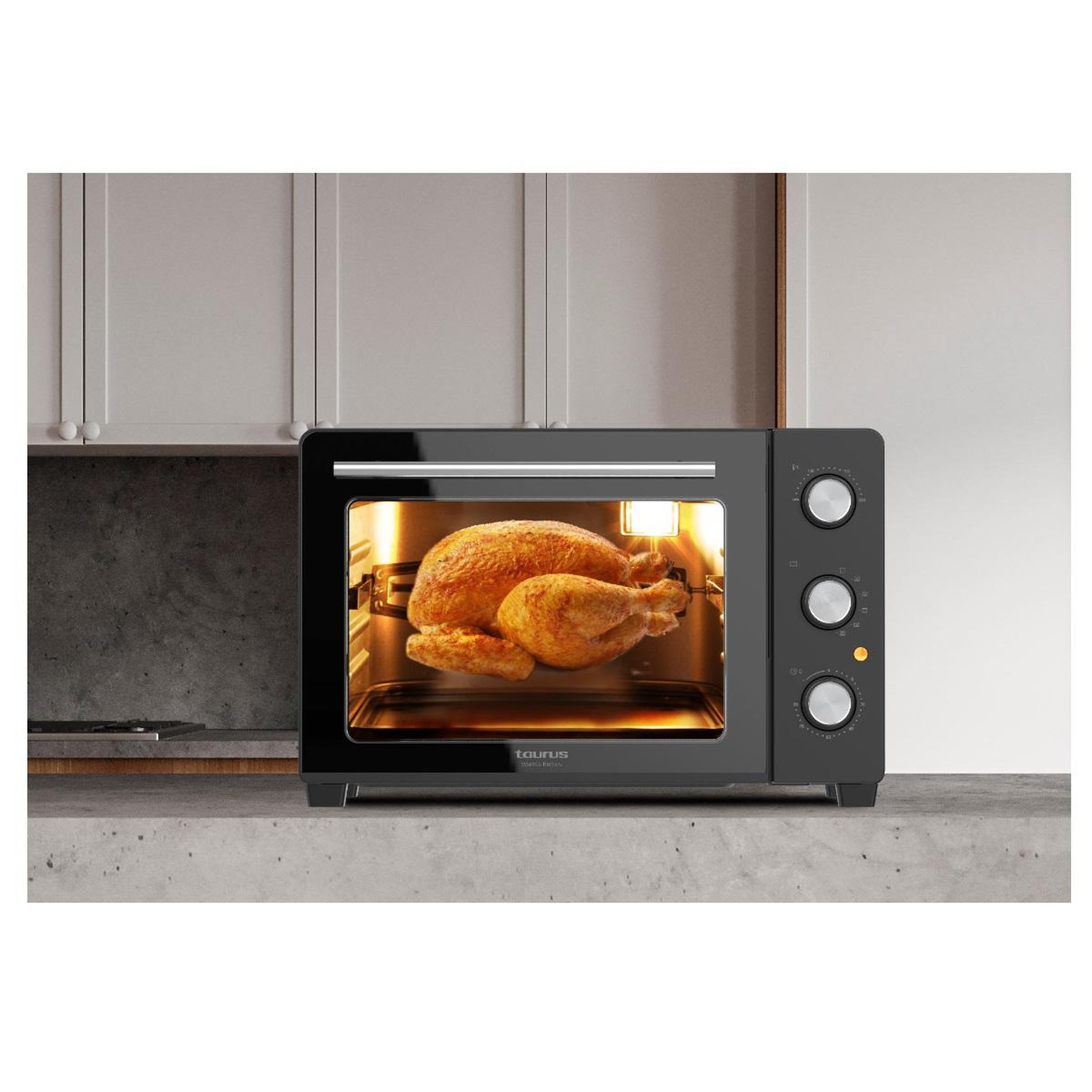 Voir la diapositive 2 : Taurus Mini four multifonction 30l 1500w noir - HORIZON30
