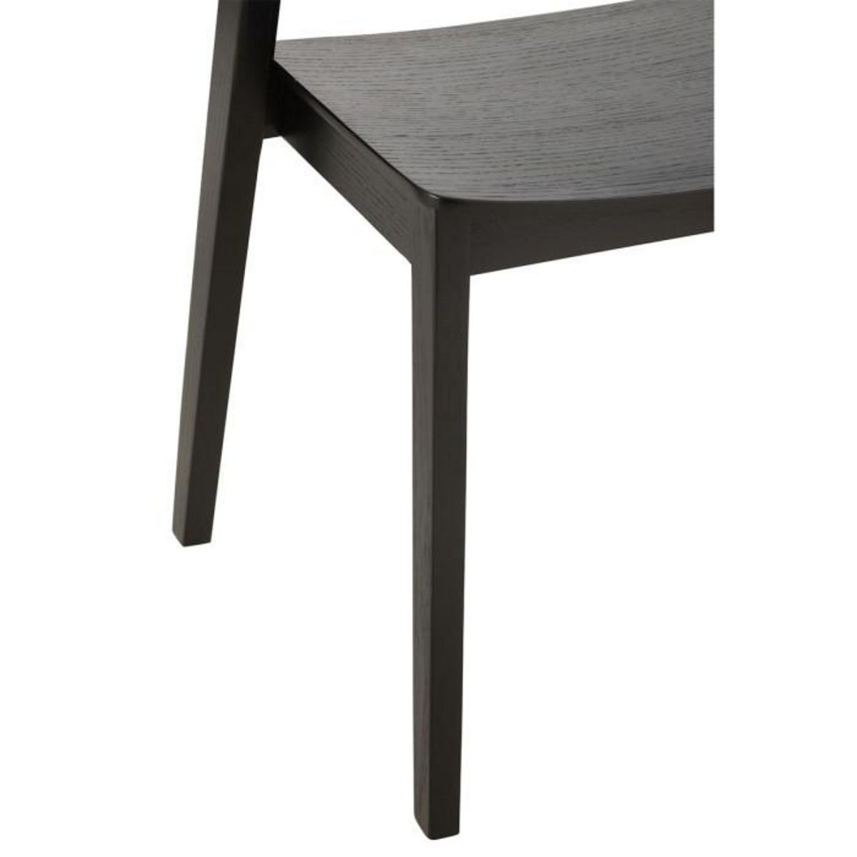 Paris Prix Chaise en Bois  Laga  75cm Noir