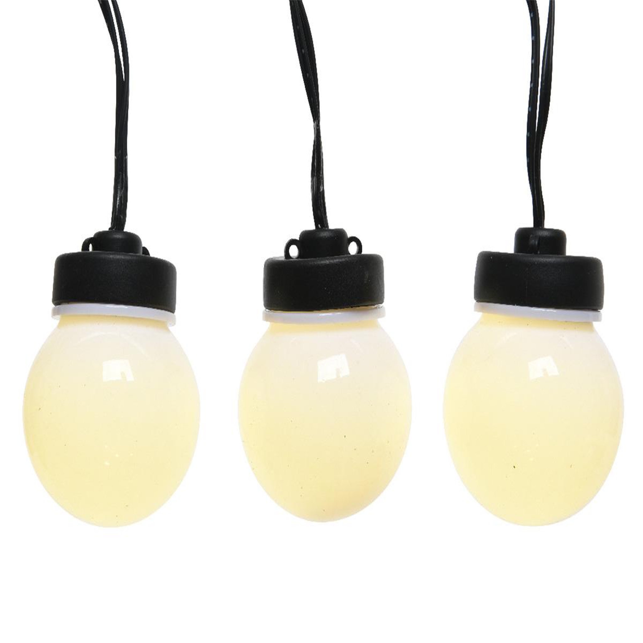 Voir la diapositive 2 : JARDIDECO Guirlande lumineuse extérieure 24 ampoules pour parasol - 1,20 m - Jardideco