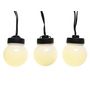 Voir la diapositive 2 : JARDIDECO Guirlande lumineuse extérieure 24 ampoules pour parasol - 1,20 m - Jardideco