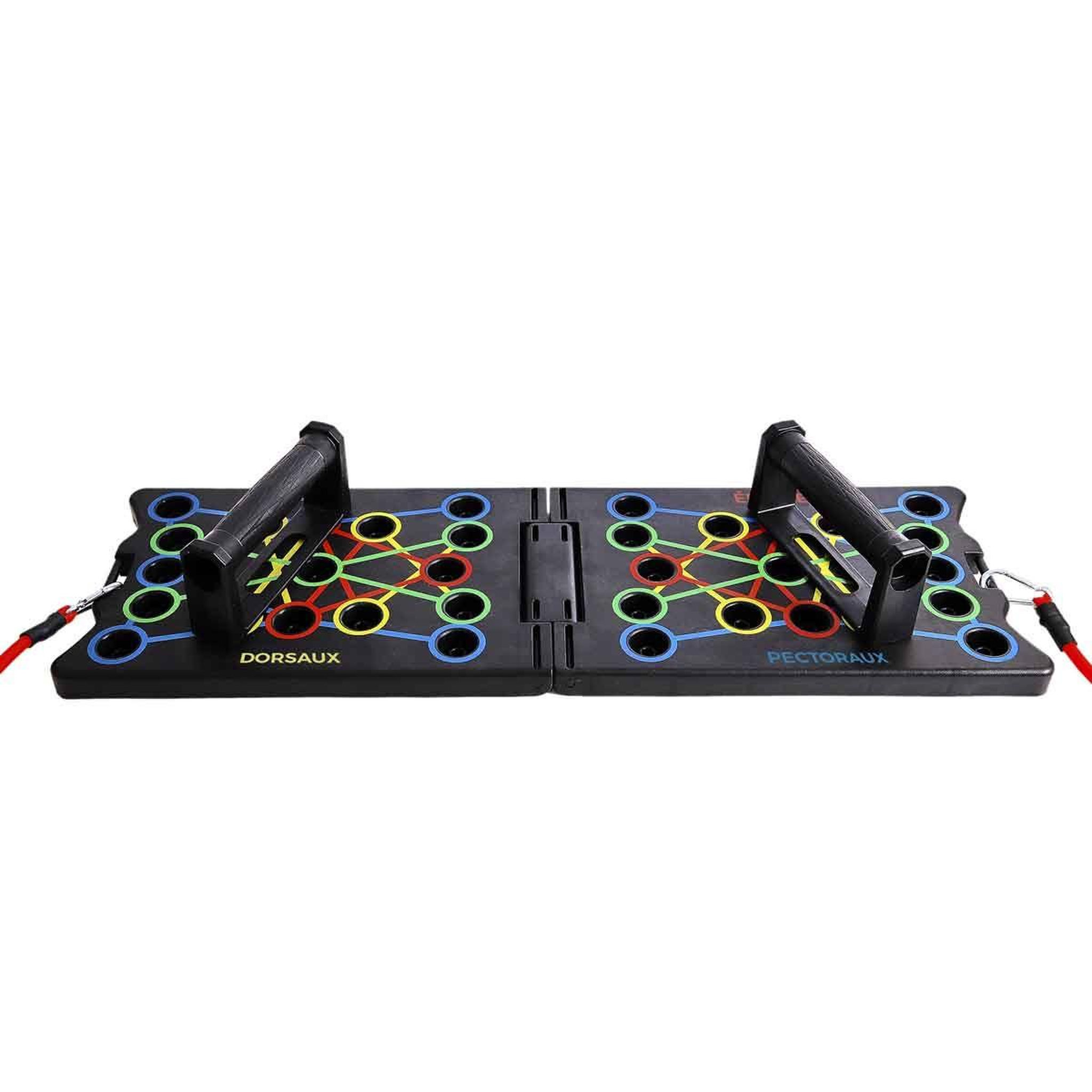 Voir la diapositive 2 : Paris Prix Planche de Musculation  17 en 1  66cm Multicolore