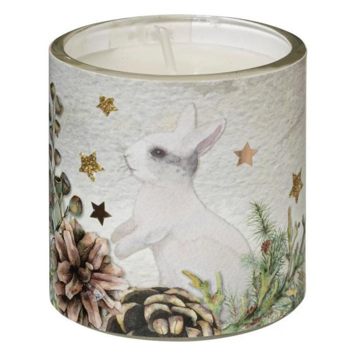 ATMOSPHERA Crackers de 3 Bougies Parfumées  Mon Beau Sapin  45g Marron