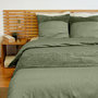 Voir la diapositive 2 : Home collection Parure housse de couette microfibre et velour