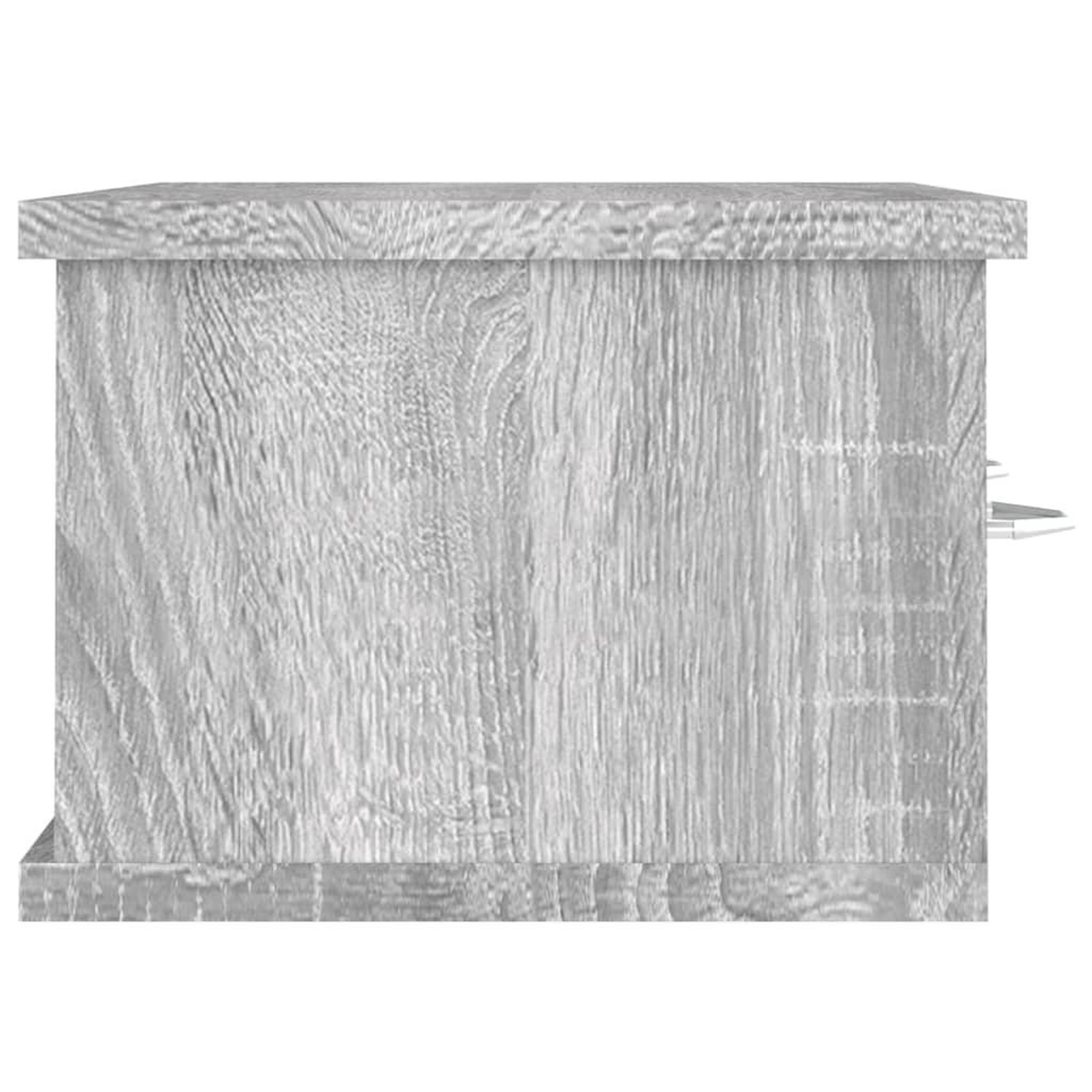 Voir la diapositive 4 : VIDAXL Armoire murale Sonoma gris 60x26x18,5 cm Bois d'ingenierie