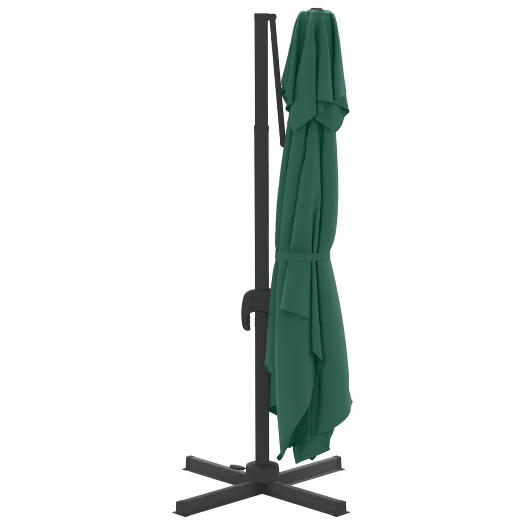 Voir la diapositive 5 : VIDAXL Parasol cantilever a double toit Vert 400x300 cm