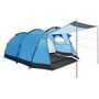 Voir la diapositive 3 : VIDAXL Mats de tente telescopiques 170-255 cm 2 pcs Acier galvanise