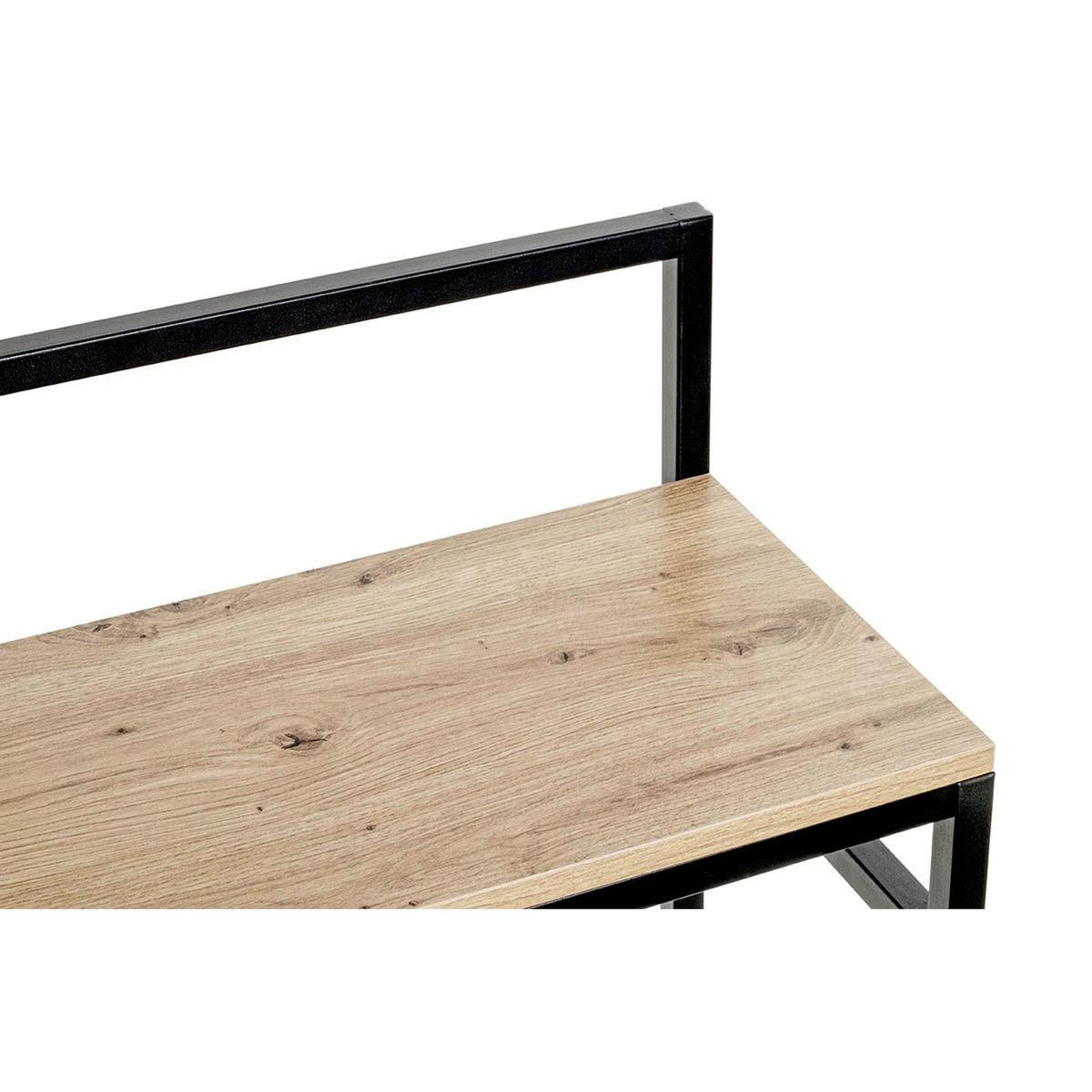 Voir la diapositive 4 : Paris Prix Console design  miranda  100cm chêne & noir