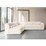 Voir la diapositive 4 : BEST MOBILIER Felix - canapé modulable d'angle gauche 5 places en tissu texturé