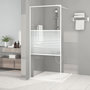 Voir la diapositive 1 : VIDAXL Paroi de douche Blanc 90x195 cm Verre ESG transparent
