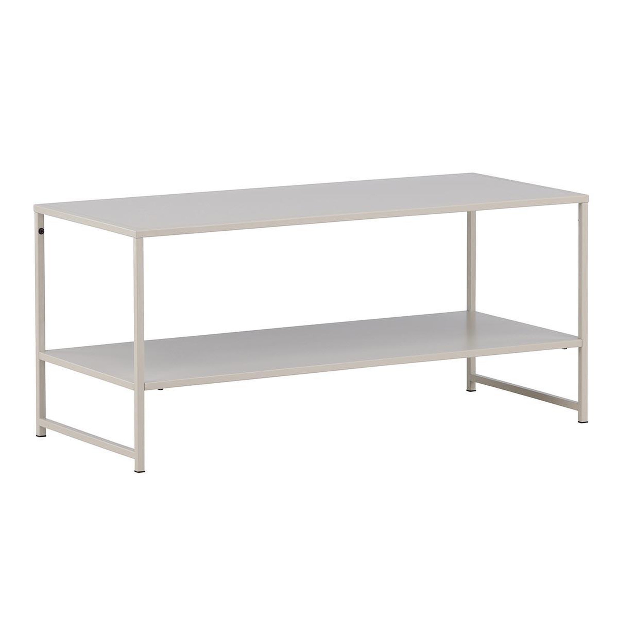 Paris Prix Table basse avec étagère  staal  102cm beige