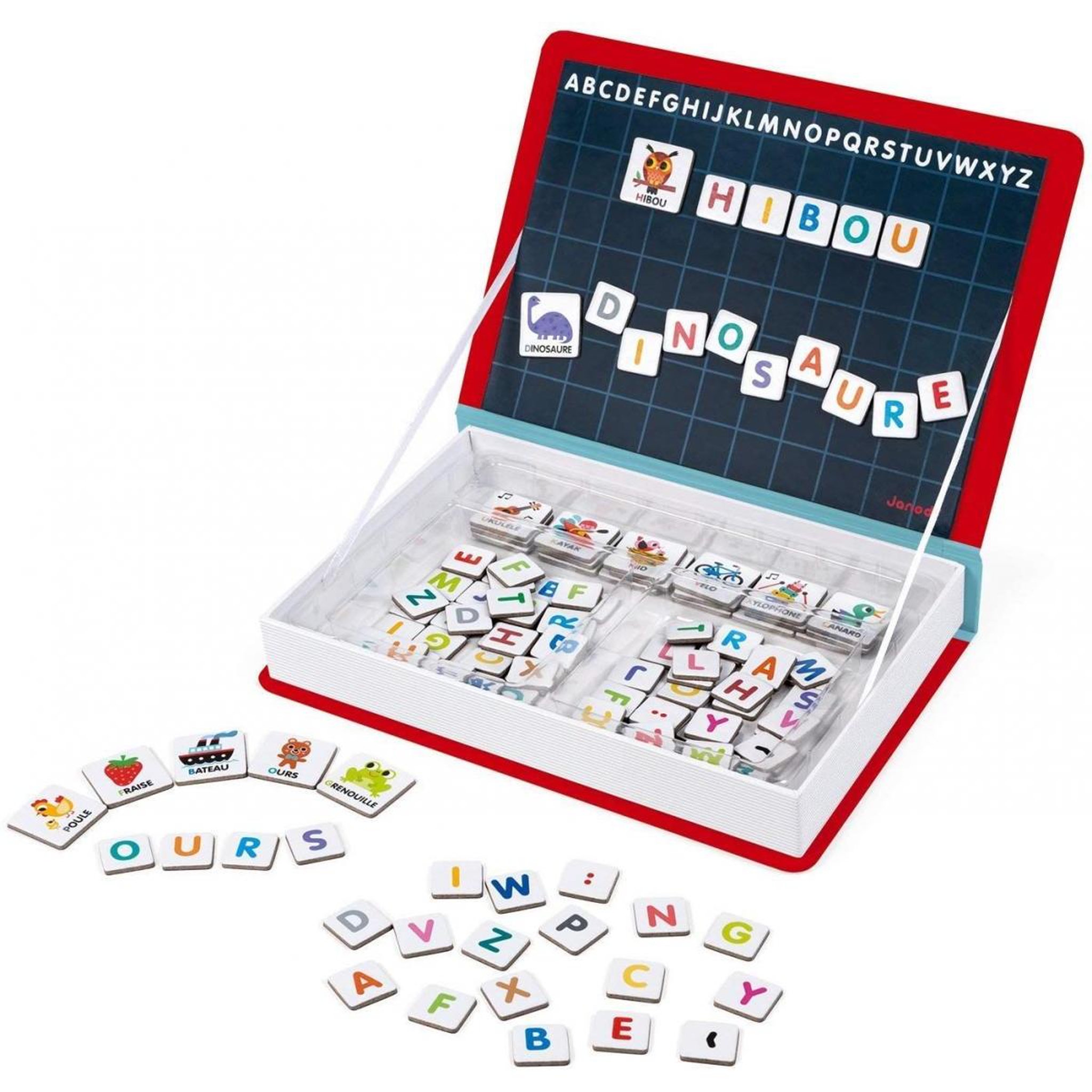 Voir la diapositive 4 : JANOD Magneti Book Alphabet Français