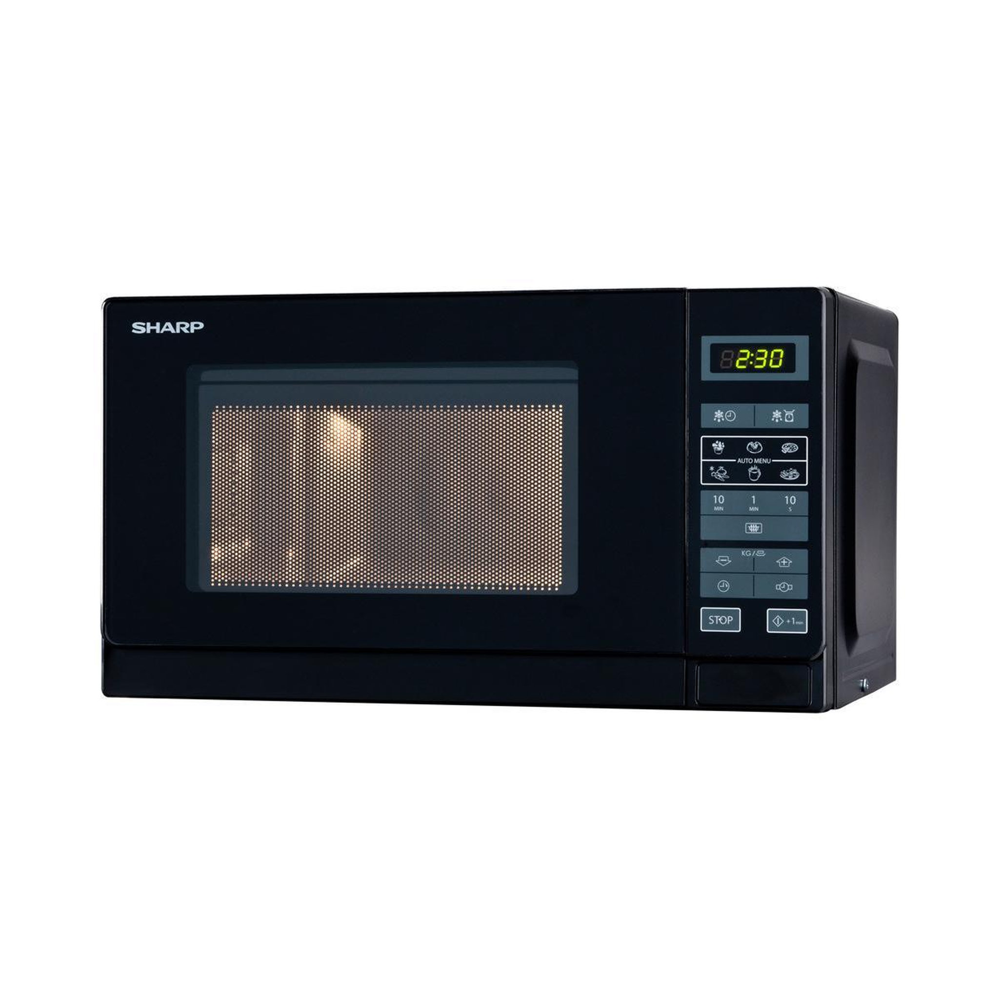 Sharp Four à micro-ondes Sharp R-242 BKW Surface plane Micro-ondes uniquement 20 L 800 W Noir
