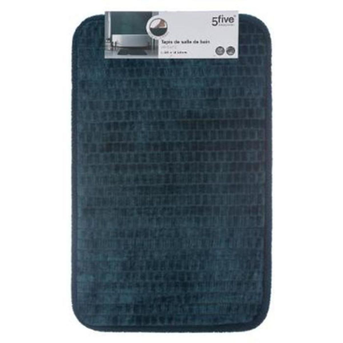 FIVE Tapis de Salle de bain Velours  Carpet  52x80cm Vert