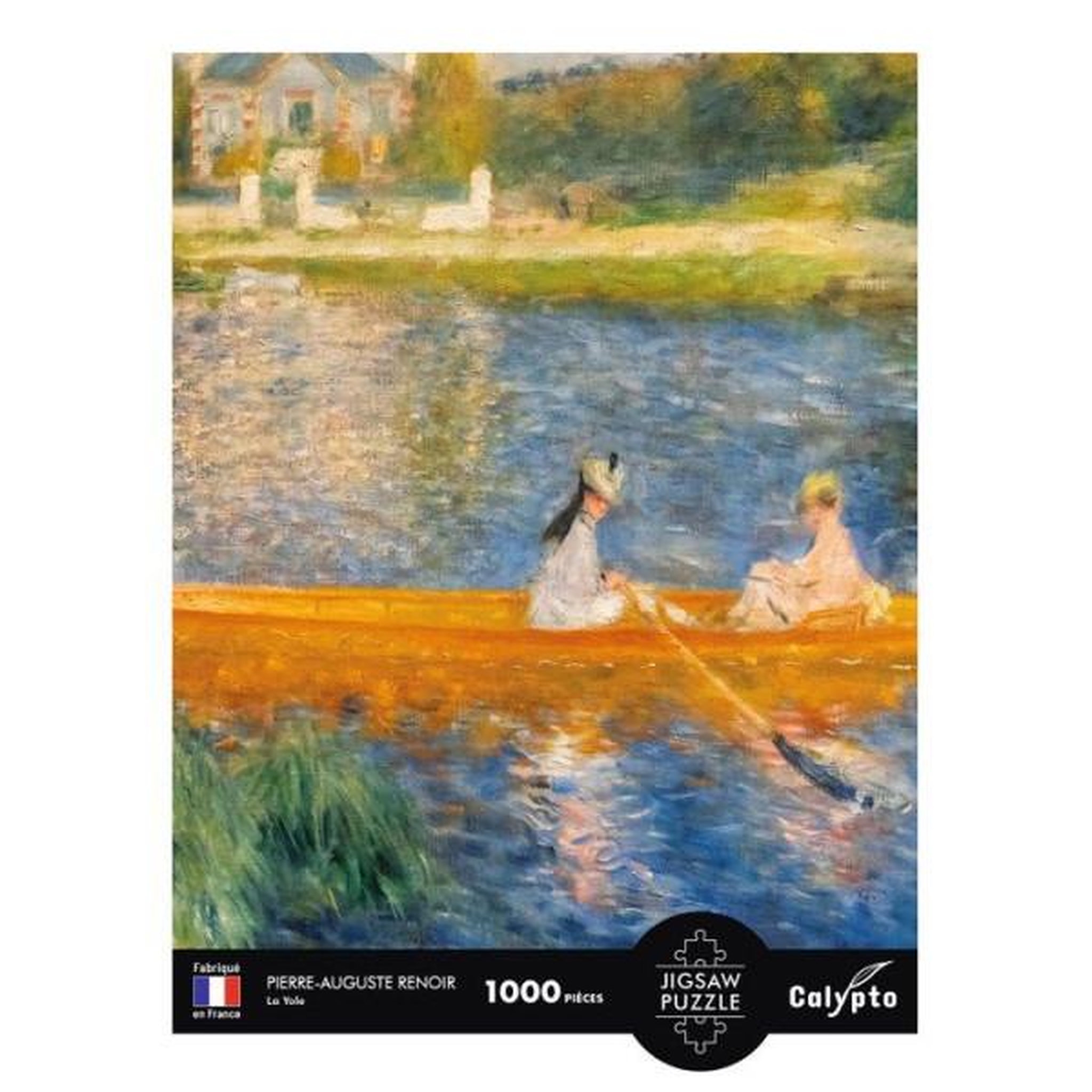 Voir la diapositive 4 : Sentosphere Puzzle 1000 pièces - la yole - pierre-auguste renoir